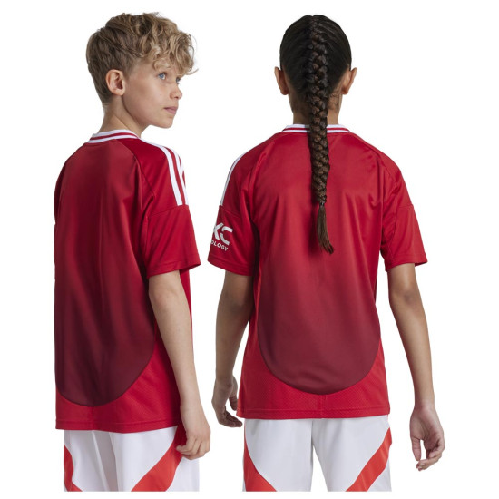 Adidas Παιδική ποδοσφαιρική φανέλα Manchester United 24/25 Home Jersey Adidas Παιδική ποδοσφαιρική φανέλα Manchester United 24/25 Home Jersey